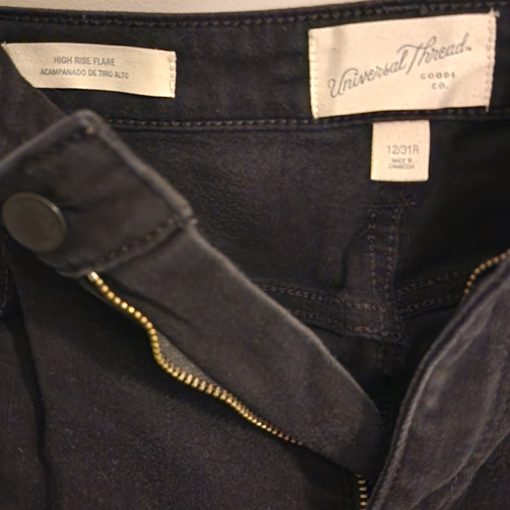 Universal Thread Men's Dark Blue Bootcut Jeans